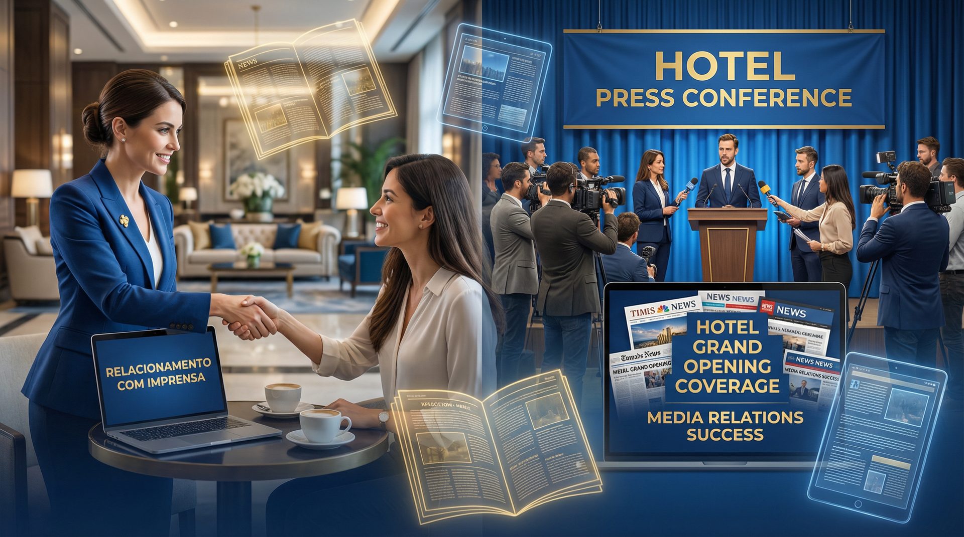 Relacionamento com imprensa para hotéis